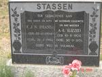STASSEN F.J.N. 1904-1984 & A.E. 1904-1976