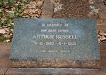 RUSSELL Arthur 1867-1956 & Agnes Stewart 1877-1956 :: RUSSELL Aidan Stewart 1916-1941