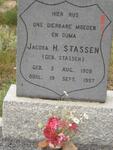 STASSEN Jacoba H. nee STASSEN 1909-1997