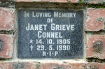 CONNEL Janet Grieve 1905-1990