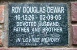 DEWAR Roy Douglas 1926-2005