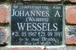 WESSELS Johannes A. 1967-1995