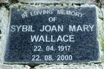 WALLACE Sybil Joan Mary 1917-2000