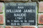 NAUDE William James 1941-2000