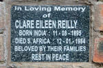 REILLY Clare Eileen 1895-1984