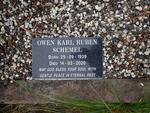 SCHEMEL Owen Karl Ruben 1939-2020