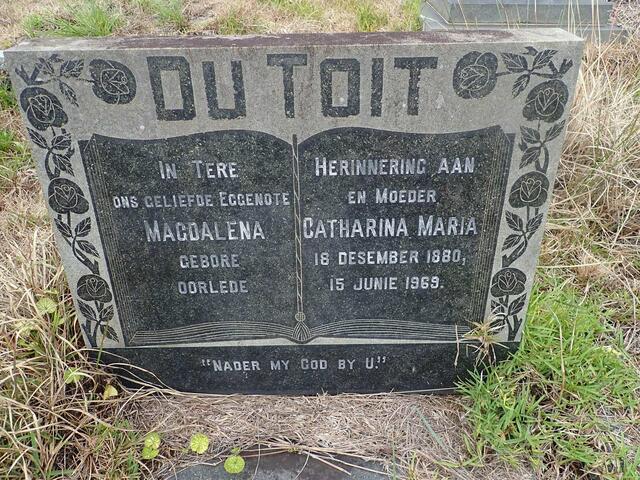 TOIT Catharina Maria, du 1880-1969 :: DU TOIT Magdalena