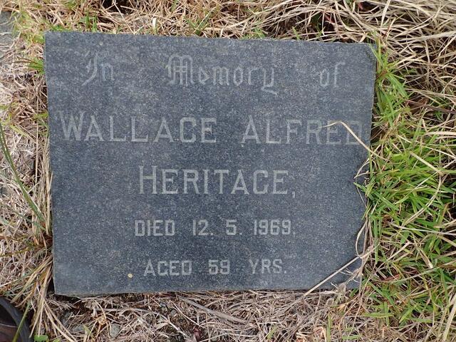 HERITAGE Wallace Alfred -1969