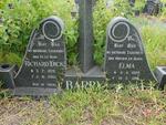 BARRY Richard 1920-2003 & Elma 1928-1984