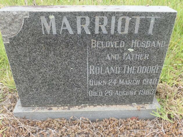 MARRIOTT Roland Theodore 1940-1983