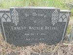 BELING Ernest Walter 1924-1973