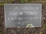 TITMUSS Hilda M. 1917-1977
