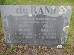 RAND Theunis, du 1910-1986 & Violet Rosetta 1912-1984
