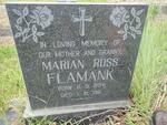 FLAMANK Marian Ross 1894-1981
