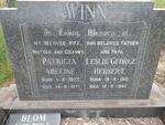 WINN Leslie George Herbert 1916-1997 & Patricia Adeline 1923-1971