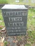 MANN Margaret Alice 1902-1984