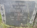DEWING Clifford Cyril 1921-1961