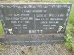 BRETT Leslie Williams 1890-1959 & Dorathea Caroline 1889-1962