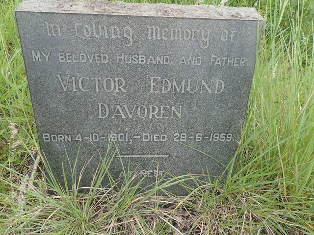 DAVOREN Victor Edmund  1901-1959