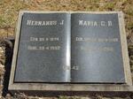 FOURIE Hermanus J. 1874-1952 & Maria C.B. VISSER 1880-1962