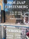 FURSTENBERG Jaap 1934-2013