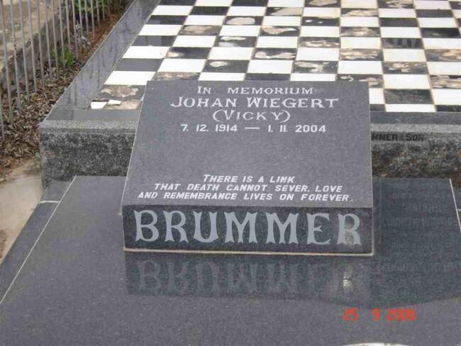 BRUMMER Johan Wiegert 1914-2004