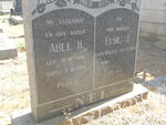 NEL Abel H. 1886-1966 & Elsie J. BOTES 1895-