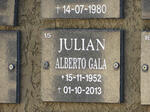 JULIAN Alberto Gala 1952-2013