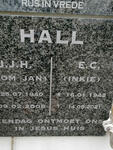 HALL J.J.H. 1940-2008 & E.C. 1942-2021