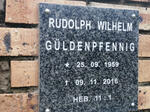GULDENPFENNIG Rudolph Wilhelm 1959-2016