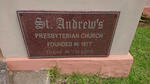 4. St Andrews Presbyterian Church - founded 1877