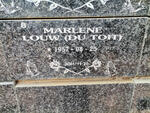 LOUW Marlene nee DU TOIT 1957-