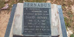 BERNADUS David Henry 1919-1986