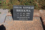 BRIEKWA Freek Konrad 1958-2013
