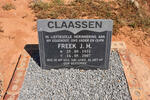 CLAASSEN Freek J.H. 1931-2007