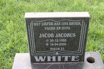 WHITE Jacob Jacobus 1955-2008