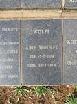 WOLFF Abie 1914-1974