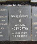 NOSWORTHY Wilma 1929-2012