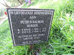 BURGER Petrus Salmon 1962-2012