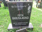 NSINGI Fiston, Mabusa 1982-2010