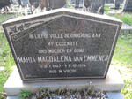 EMMENES Maria Magdalena, van 1907-1974