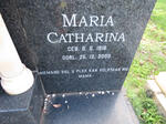 ELS Maria Catharina 1916-2000