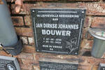 BOUWER Jan Dirkse Johannes 1936-2012
