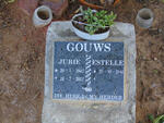 GOUWS Jurie 1942-2012 & Estelle 1946-