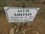 ADONIS Allie 1934-2014