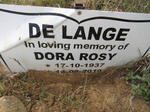 LANGE Dora Rosy, de 1937-2010