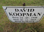 KOOPMAN David 1948-2015