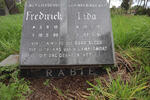 RABIE Fredirick 1910-1999 & Lida 1917-1991