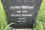 BREVOORT Jacobus 1868-1936 & Maartje BOS 1869-1937