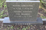 COETZER Wentzel Christoffel 1871-1926 & Johanna Augustina BRUMMER 1876-1952